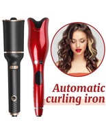 Auto Hair Curler Rotating Ceramic Curling Iron Tongs Corrugation Curling... - £36.19 GBP