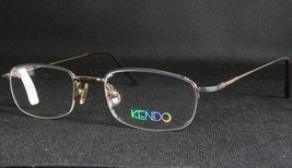 Vintage KENDO 1392 Gris/Or Unique Rare Lunettes Monture 50-20-139mm - $1,284.76 MXN