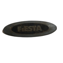 Vintage Ford Fiesta Script Emblem Nameplate Badge Oval Plate Ornament - £16.83 GBP