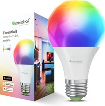 Nanoleaf Essentials Smart Led Color-Changing Light Bulb (60W) - Rgb &amp;, 1 Pack) - $44.95