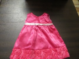 18” Doll Faux American Girls Our Generations Pink Satin Dress EUC! - £10.19 GBP