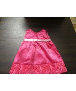 18” Doll Faux American Girls Our Generations Pink Satin Dress EUC! - £10.19 GBP