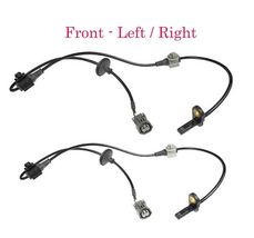 2 X ABS Wheel Speed Sensor Front L/R Fits: OEM#SHJA02 Honda Odyssey 2007-2010 - £20.46 GBP