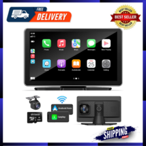 Apple Carplay Screen For Car 7&#39;&#39; Portable Touch Screen Apple Carplay And Android - £112.06 GBP