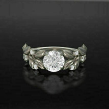 1.6CT Round Cut Cubic Zirconia Promise Gift Ring 14K Gold Plated-925 Silver - £89.64 GBP