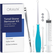 ORAVIX Tonsil Stone Removal Kit - Remover Fast Painless Tonsillolith Too... - £12.02 GBP