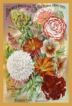 My Bouquet Collection of Five New Floral Beauties 20 x 30 Poster - $25.98