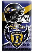 Baltimore Ravens Football Team Phone Telephone Wall Cover Plates Man Cave Decor - £8.80 GBP