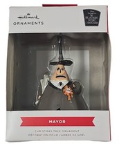 2022 Hallmark Red Box Ornament Disney The Nightmare Before Christmas MAYOR - NEW - £7.90 GBP