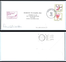 1984 US First Flight Cover - Lufthansa, Anchorage, Alaska to Seoul, Kore... - £2.36 GBP