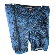 MMA Elite Mens Shorts Size 44-46 Blue Eagle Wrestling Mixed Martial Arts... - $470.41 MXN