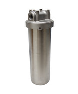 Corrosion-resistant  Stainless Steel Filter Housing for 10&quot;L cartridges ... - $112.13 CAD