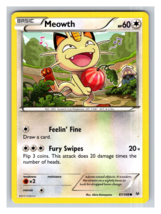 Pokemon - Meowth - 67/108 - Common XY - Roaring Skies  PP8 - $1.93