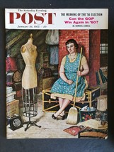 Saturday Evening Post January 19, 1957 - 1956 Election - Amos Sewell Cover - 423 - £5.43 GBP