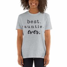 PersonalizedBee Best Auntie Ever T-Shirt Cute Aunt T Shirt Gifts from Niece Funn - $19.59+