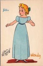 Wendy Peter Pan Advertising Tobler&#39;s Chocolate Walt Disney WDP Postcard X2 - £21.54 GBP