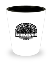 Shot Glass Tequila Party Funny Kidney Stone Survivor never forget  - £16.04 GBP