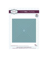 CREATIVE EXPRESSIONS Craft Dies STCHD SQUR, Noble Collection-Stitched Sq... - $29.99