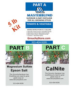 Masterblend Tomato Vegetable, Herb, Professional Fertilizer Kit 5lbs SHI... - $29.65