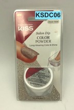 Kiss Salon Dip Color Powder 'KSDC06' LONG-WEARING Color & Shine Shock Value - $6.95