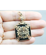 10k Onyx Old Mine Cut Diamond Bohemian Garnet Knights Templar FOB - $13,325.34 MXN