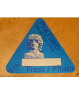 PINK FLOYD Division Bell World Tour PRESS/ PHOTO Pass 1994 Sticker Vinta... - $26.85 CAD
