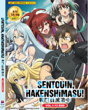 Dvd Anime Sentouin, Hakenshimasu! VOL.1-12 End English Dubbed + Free Ship - £24.17 GBP