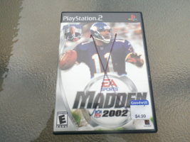 Madden 2002 PlayStation 2 EA Sports - £3.19 GBP
