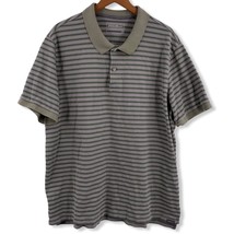 Eddie Bauer Green Stripe Polo Shirt XXL - £8.03 GBP