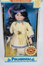 DanDee Pocahontas Fine Porcelain Doll 400th Anniversary Special Edition - $19.78
