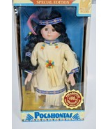 DanDee Pocahontas Fine Porcelain Doll 400th Anniversary Special Edition - £15.84 GBP