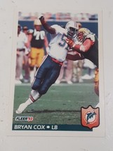 Bryan Cox Miami Dolphins 1992 Fleer Card #223 - £0.78 GBP