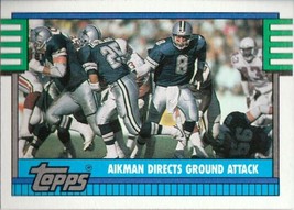 Troy Aikman 1990 Topps Team Card # 511 Dallas Cowboys - $1.53