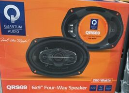 QRS69 Quantum Audio 4 way speaker 200 watts  NEW - $90.00