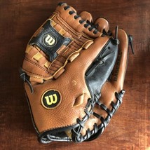 Wilson Baseball Glove A2445 Select 11" Leather Adjustable Strap Soft Lining GC - $22.76