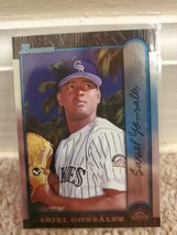 1999 Bowman Intl. Baseball Card | Lariel Gonzalez | Colorado Rockies | #124 - £1.49 GBP