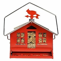 Perky-Pet 338 Squirrel-Be-Gone II Country House Bird Feeder with Weathervane, 8 - £41.69 GBP