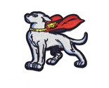 SUPERDOG IRON ON PATCH 3&quot; Embroidered Applique Krypto Super Dog Cape Sup... - $4.95