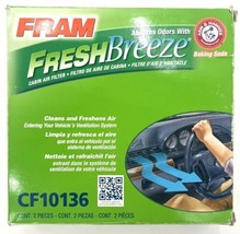 FRAM CF10136 Cabin Air Filter Buick,Chevrolet,Oldsmobile,Pontiac,Saturn ... - $6.99