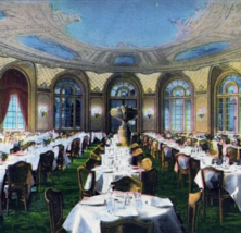 Copley Plaza Restaurant Square Postcard Vintage Boston Massachusetts - £10.78 GBP