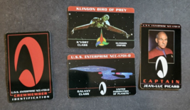 Star Trek CCG - Identification Cards Lot of 4 - $11.99