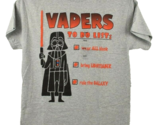 Star Wars Kids 12 Gray Vaders To Do List Mad Engine Short Sleeve T-Shirt... - $11.98