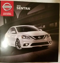 2018 Nissan Sentra Sales Brochure (OEM) - £5.42 GBP