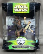 Star Wars Han Solo &amp; Chewbacca Death Star Escape Figure Box Set 2001 Hasbro - £14.93 GBP