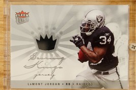 2006 Fleer Ultra Scoring Kings LaMont Jordan SK-LJ Oakland Raiders Football Card - £3.87 GBP