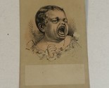 Little Baby Crying Victorian Trade Card VTC2 - £6.22 GBP