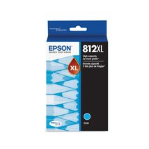 EPSON 812 DURABrite Ultra Ink High Capacity Cyan Cartridge (T812XL220-S) Works w - £43.60 GBP