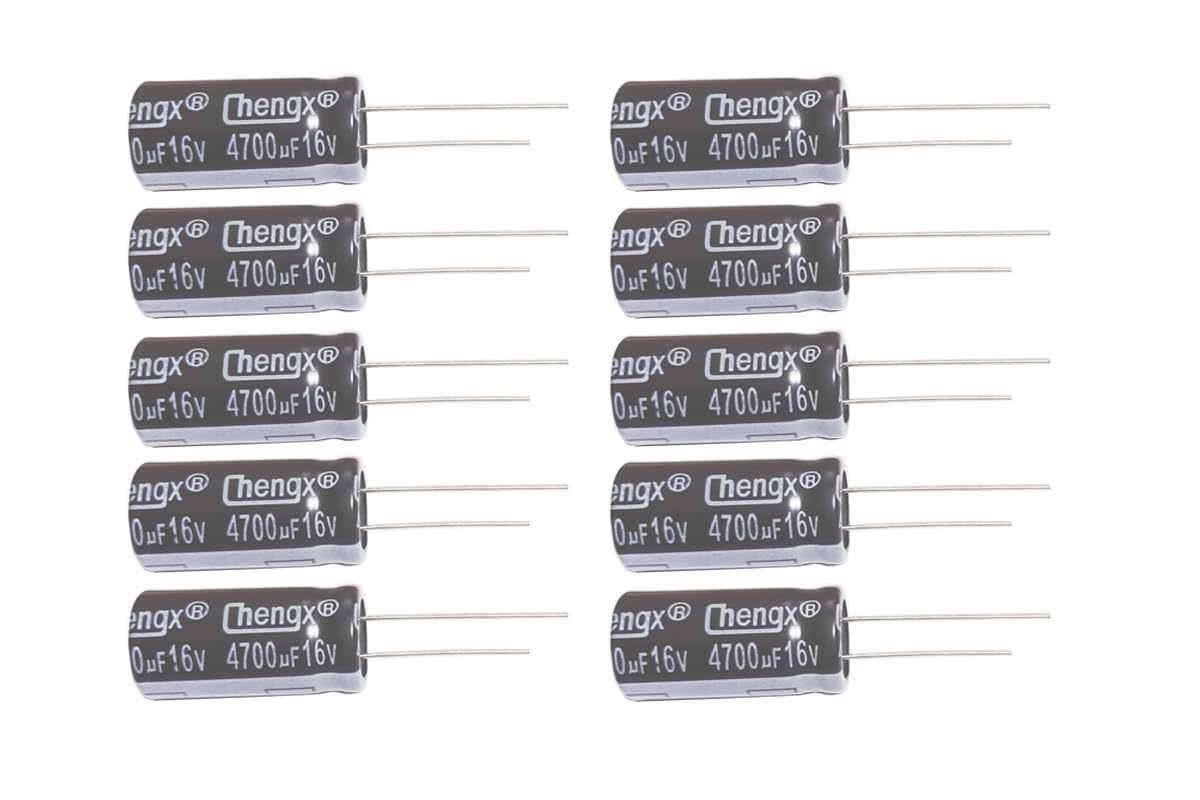 4700Uf 16V 13X25Mm +/-20% -40 To +105°C 10 Pcs Aluminum Electrolytic Cap... - $23.97