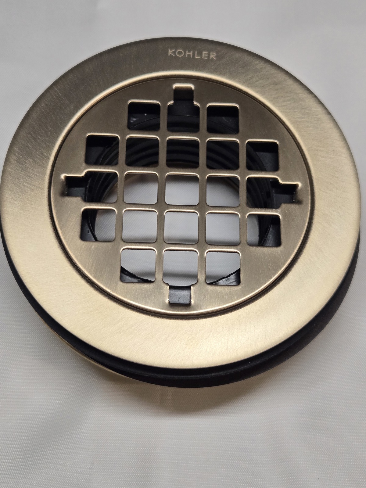 Kohler 9132-BV Round Shower Drain - Vibrant Brushed Bronze - $34.90