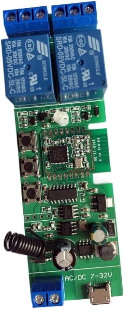 2 Channel 5V 12V Zigbee Smart Relay Switch,Adjustable Self, Zigbee Hub R... - $32.99